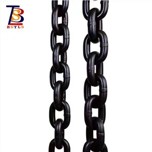 Heavy Duty -seosteräs En818-2 G80 14*42 mm:n nostoketju musta viimeistelty